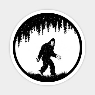 Funny BIgfoot Ok Sign Magnet